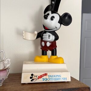 Mickey Mouse Talking Toothbrush Holder